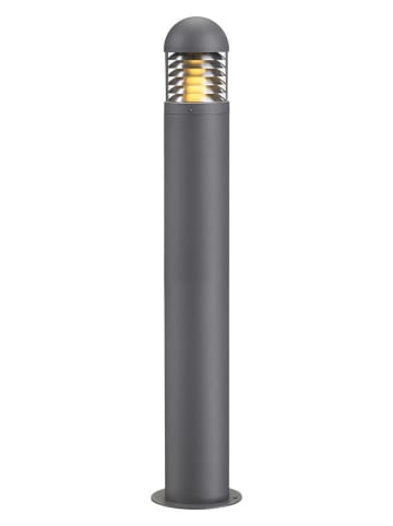 Marksljöd Lampa zewnętrzna "Kurt" w kolorze szarym - wys. 100 x Ø 12 cm