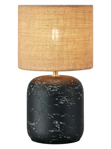 Marksljöd Tafellamp "Montagna" zwart/lichtbruin - (H)32 x  Ø 18 cm