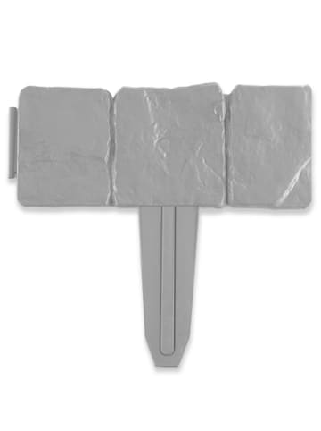 Inkazen 20-delige set: borderrandstenen grijs - (B)25,5 x (H)23 cm