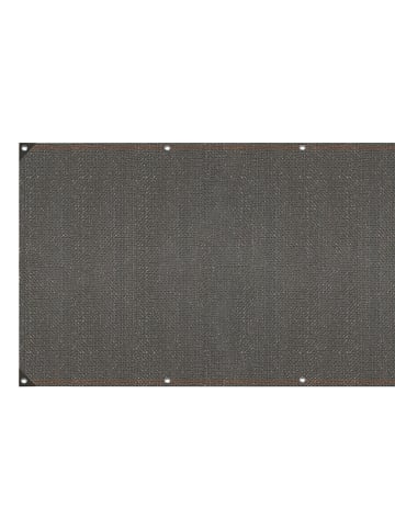 Inkazen Osłona prywatności w kolorze szarym - 500 x 100 cm - 90 gr/m²