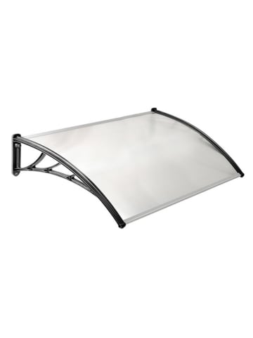 Inkazen Markies transparant/zwart - (B)150 x (H)23 x (D)80 cm
