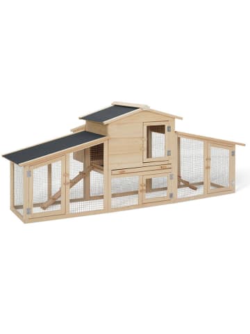 Inkazen Kurnik w kolorze jasnobrązowym - 201 x 86 x 82 cm