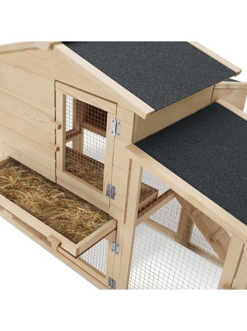 Inkazen Kurnik w kolorze jasnobrązowym - 201 x 86 x 82 cm