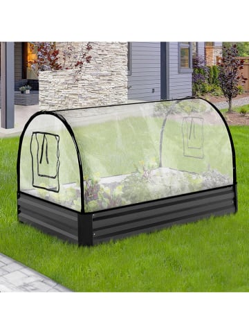 Inkazen Gewächshaus in Anthrazit - (B)115 x (H)70 x (T)80 cm