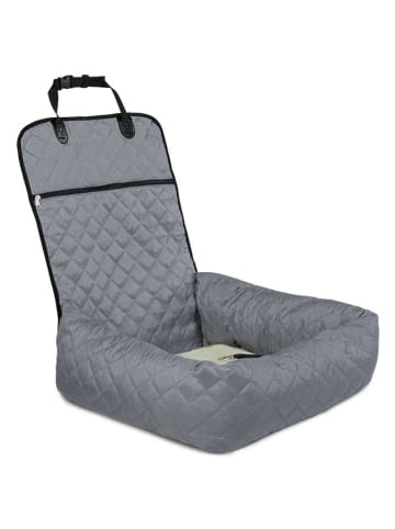 Inkazen Hunde-Autositz in Grau - (B)60 x (H)61 x (T)50 cm