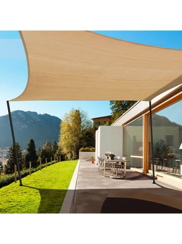 Inkazen Sonnensegel in Beige - (L)350 x (B)350 cm