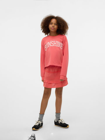 Vero Moda Girl Bluza "Linsey" w kolorze czerwonym