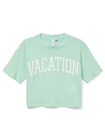 Vero Moda Girl Shirt "Sia" in Hellgrün