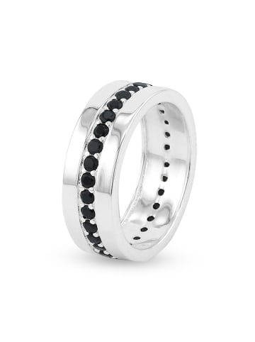 Uomo Silber-Ring mit Edelsteinen