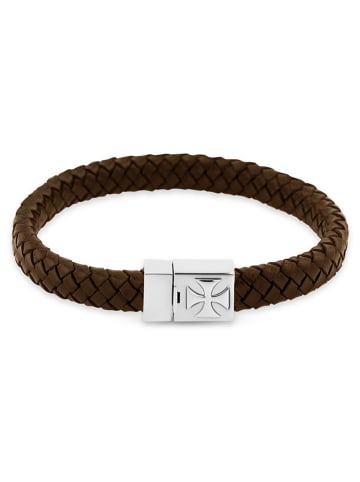 Uomo Leder-Armband in Braun