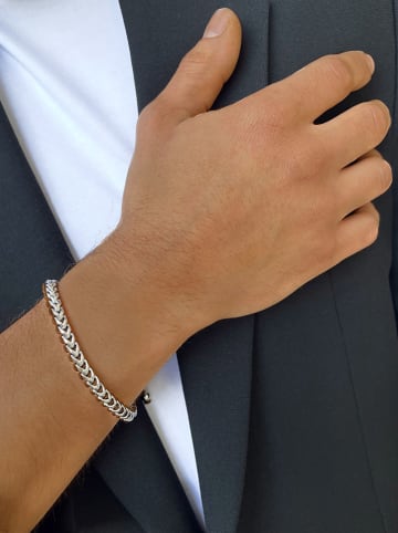 Uomo Verzilverde armband