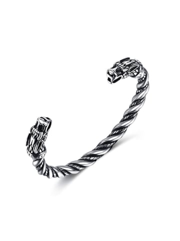 Uomo Verzilverde armband