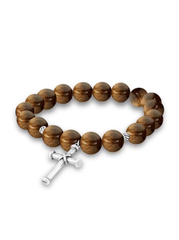Uomo Silber-Armband mit Anhänger