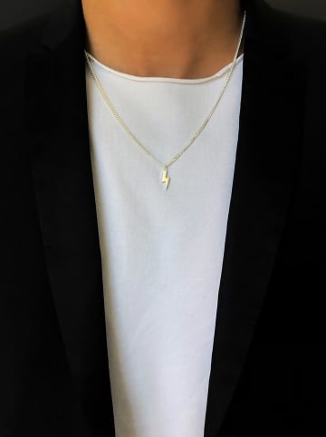 Uomo Silber-Halskette mit Anhänger - (L)55 cm