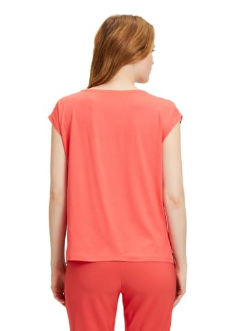 Betty Barclay Shirt in Rot/ Lila/ Weiß