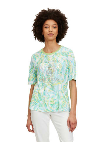 Betty Barclay Shirt in Grün/ Blau/ Weiß