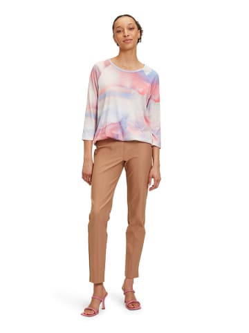 Betty Barclay Longsleeve in Creme/ Rosa/ Blau