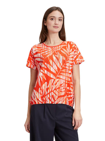 Betty Barclay Shirt in Orange/ Weiß