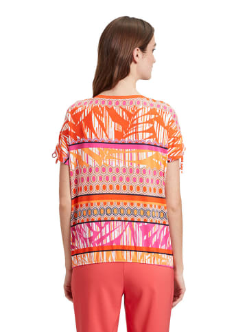 Betty Barclay Shirt in Orange/ Rosa/ Weiß