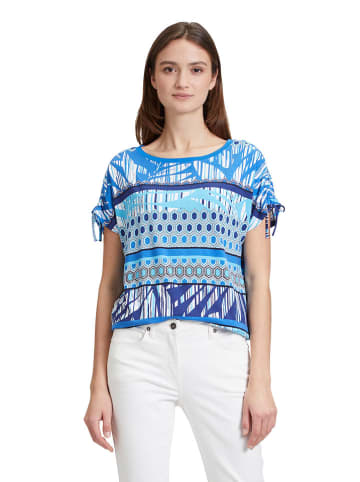 Betty Barclay Shirt in Hellblau/ Blau/ Weiß