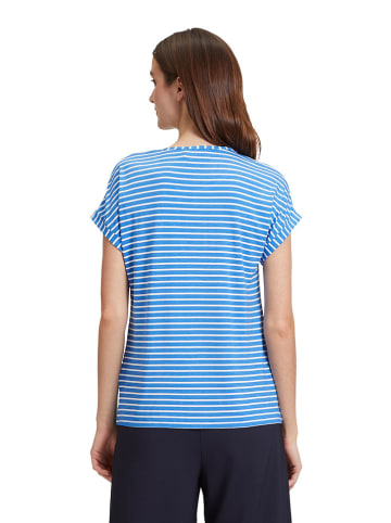 Betty Barclay Shirt in Hellblau/ Weiß