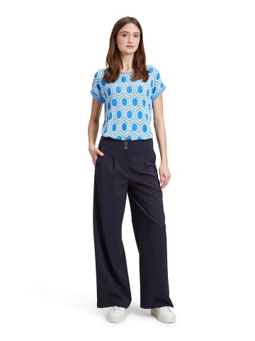 Betty Barclay Shirt lichtblauw/wit