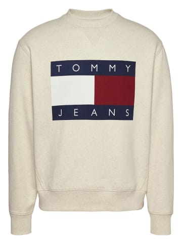TOMMY JEANS Sweatshirt in Creme