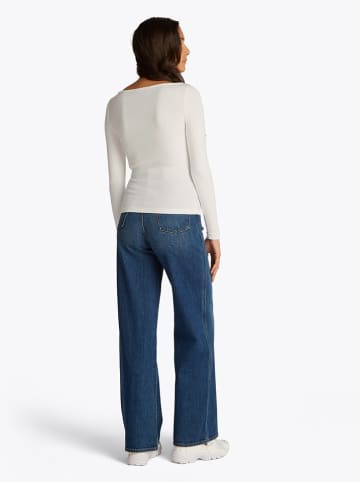 TOMMY JEANS Longsleeve in Weiß