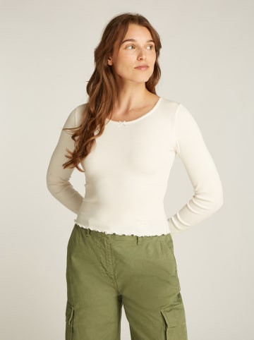 TOMMY JEANS Longsleeve in Creme