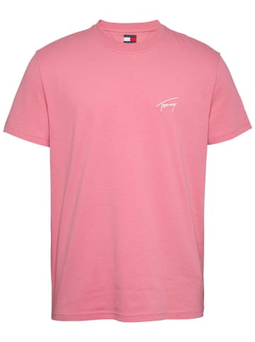TOMMY JEANS Koszulka w kolorze jasnoróżowym