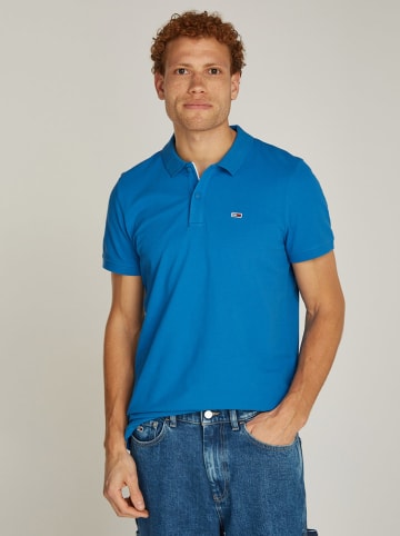 TOMMY JEANS Koszulka polo w kolorze niebieskim