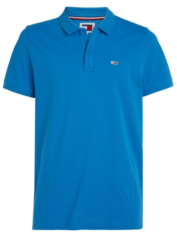 TOMMY JEANS Koszulka polo w kolorze niebieskim