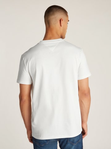 TOMMY JEANS Koszulka w kolorze białym