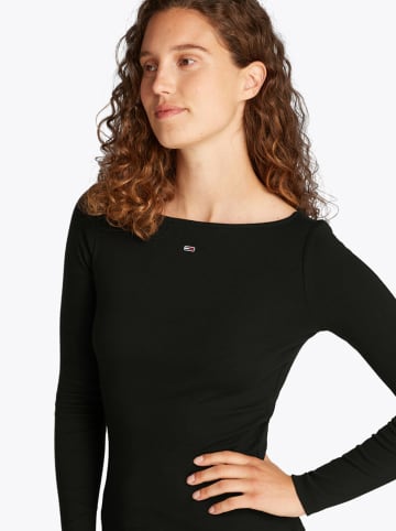 TOMMY JEANS Koszulka w kolorze czarnym