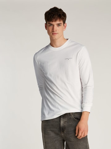 TOMMY JEANS Koszulka w kolorze białym