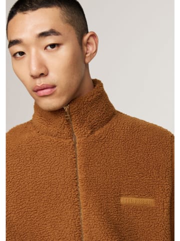 Tommy Hilfiger Fleecepullover in Hellbraun