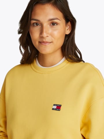 TOMMY JEANS Bluza w kolorze żółtym