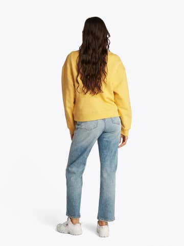 TOMMY JEANS Bluza w kolorze żółtym