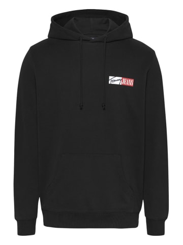 TOMMY JEANS Hoodie in Schwarz