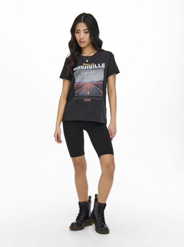ONLY Radlershorts "Love" in Schwarz