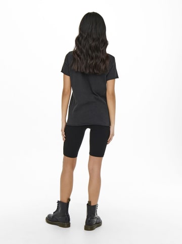 ONLY Radlershorts "Love" in Schwarz