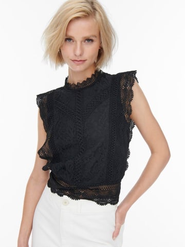 ONLY Blouse "Karo" zwart