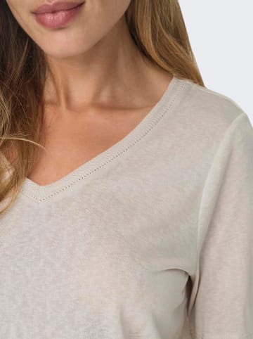 ONLY Shirt "Elise" beige