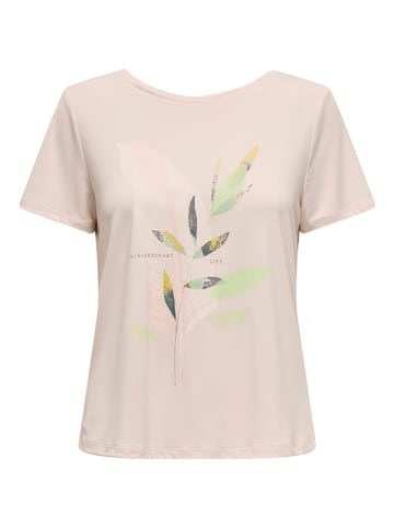 ONLY Shirt "Free Life" in Rosa
