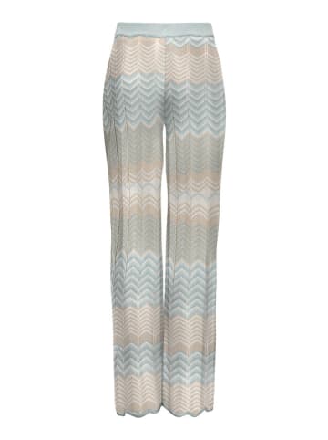 ONLY Broek "Alvira" lichtblauw/beige