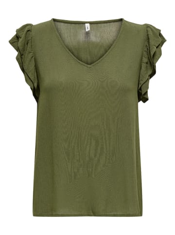 ONLY Bluse "Chiara" in Khaki