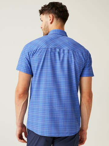 Regatta Functionele blouse "Travel Packaway" blauw