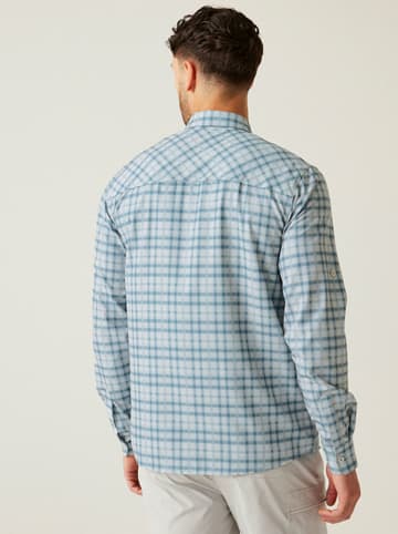 Regatta Functionele blouse "Travel Packaway" lichtblauw