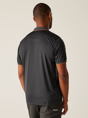 Regatta Funktionspoloshirt "Remex II" in Schwarz
