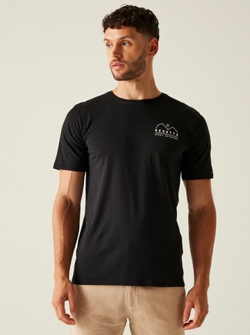 Regatta Shirt "Cline IX" in Schwarz